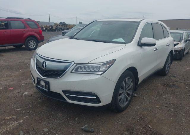 2016 ACURA MDX NAVIGATION PACKAGE