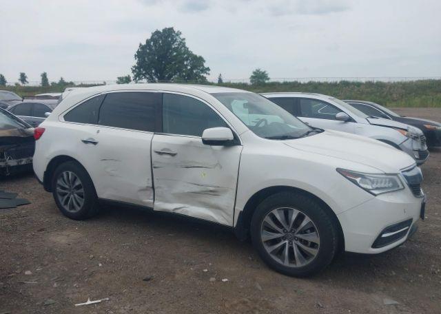 2016 ACURA MDX NAVIGATION PACKAGE