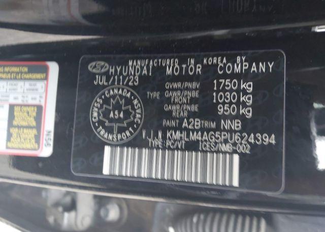 2023 HYUNDAI ELANTRA PREFERRED IVT WITH TECH PACKAGE