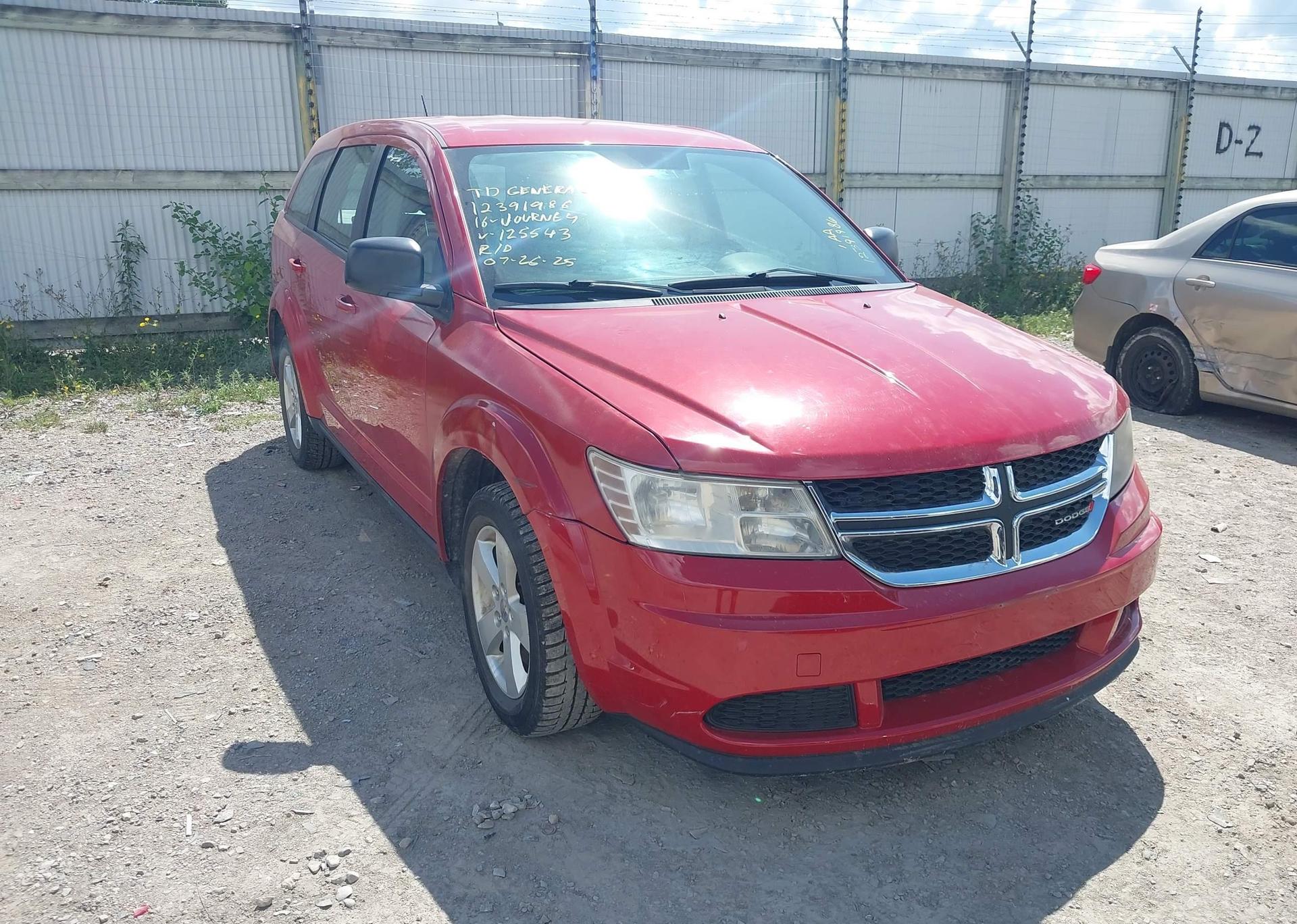 2016 DODGE JOURNEY CVP