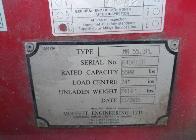 2011 MOFFETT M55
