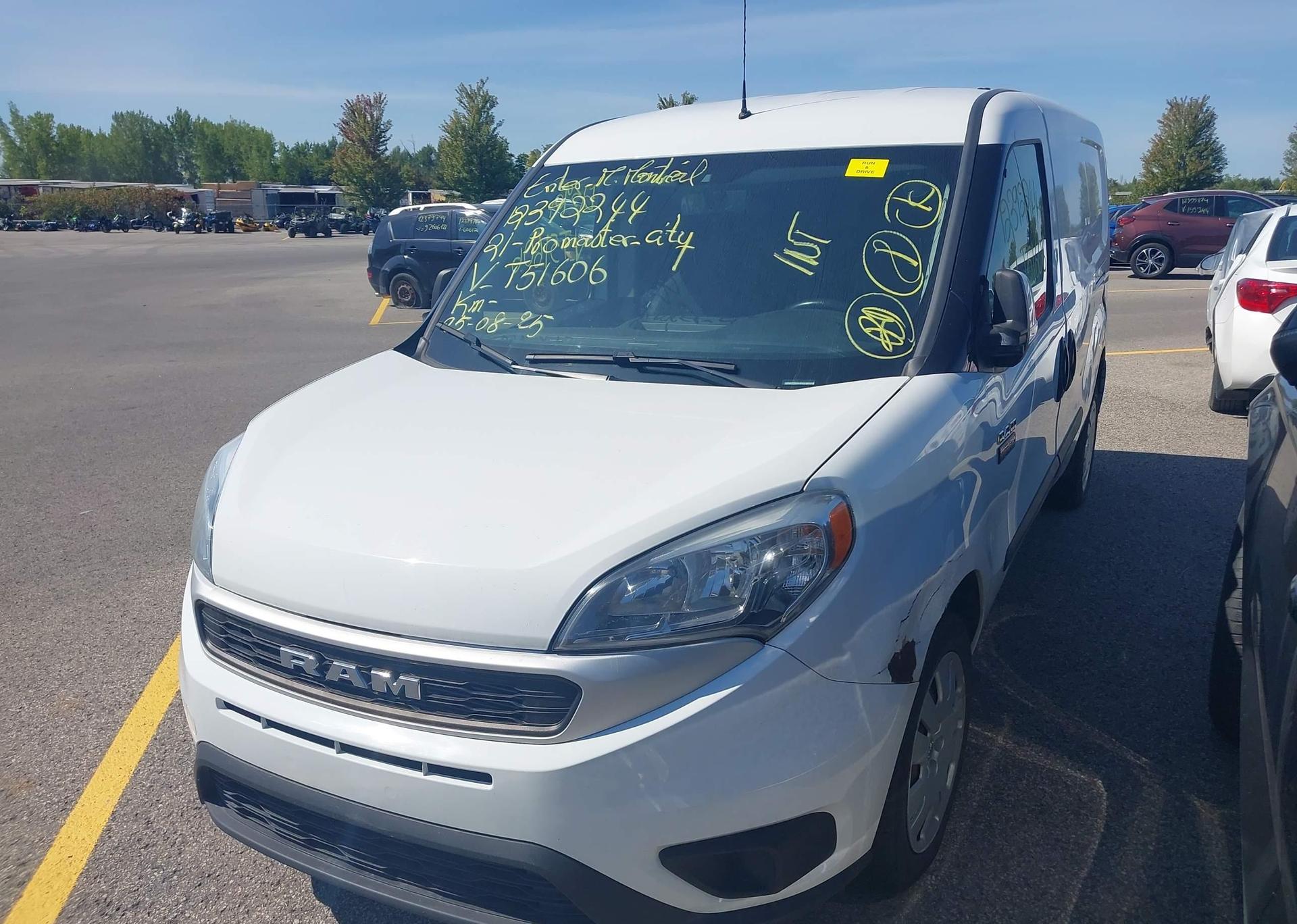 2021 RAM PROMASTER CITY TRADESMAN SLT