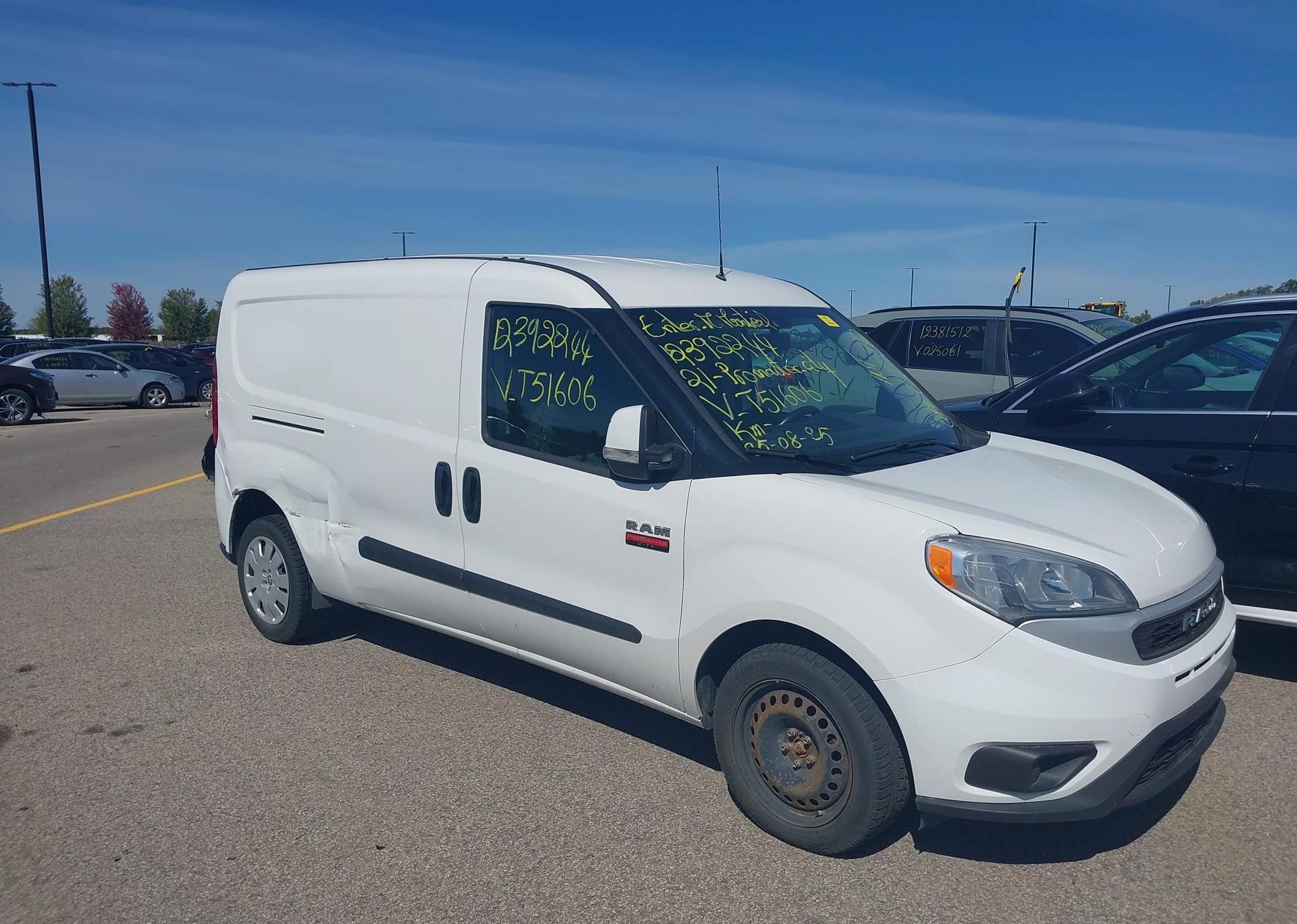 2021 RAM PROMASTER CITY TRADESMAN SLT