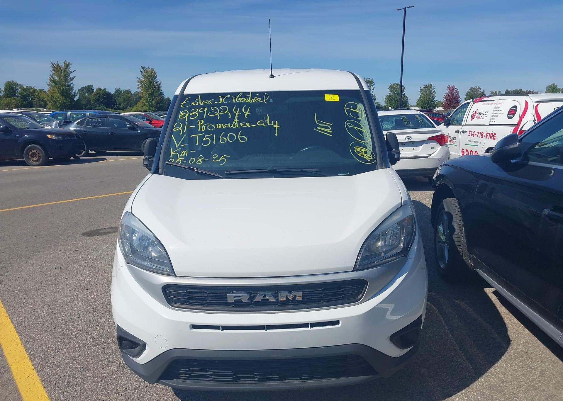 2021 RAM PROMASTER CITY TRADESMAN SLT