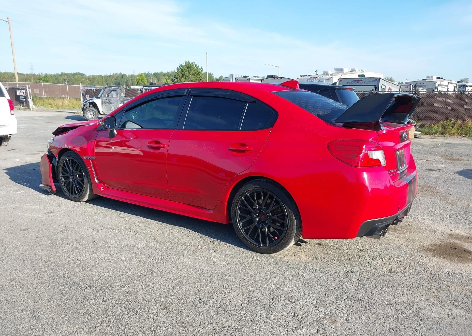 2018 SUBARU WRX SPORT-TECH