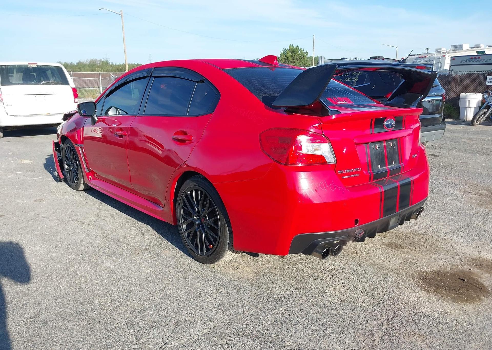 2018 SUBARU WRX SPORT-TECH