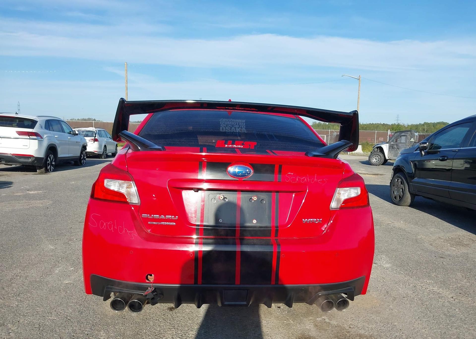 2018 SUBARU WRX SPORT-TECH