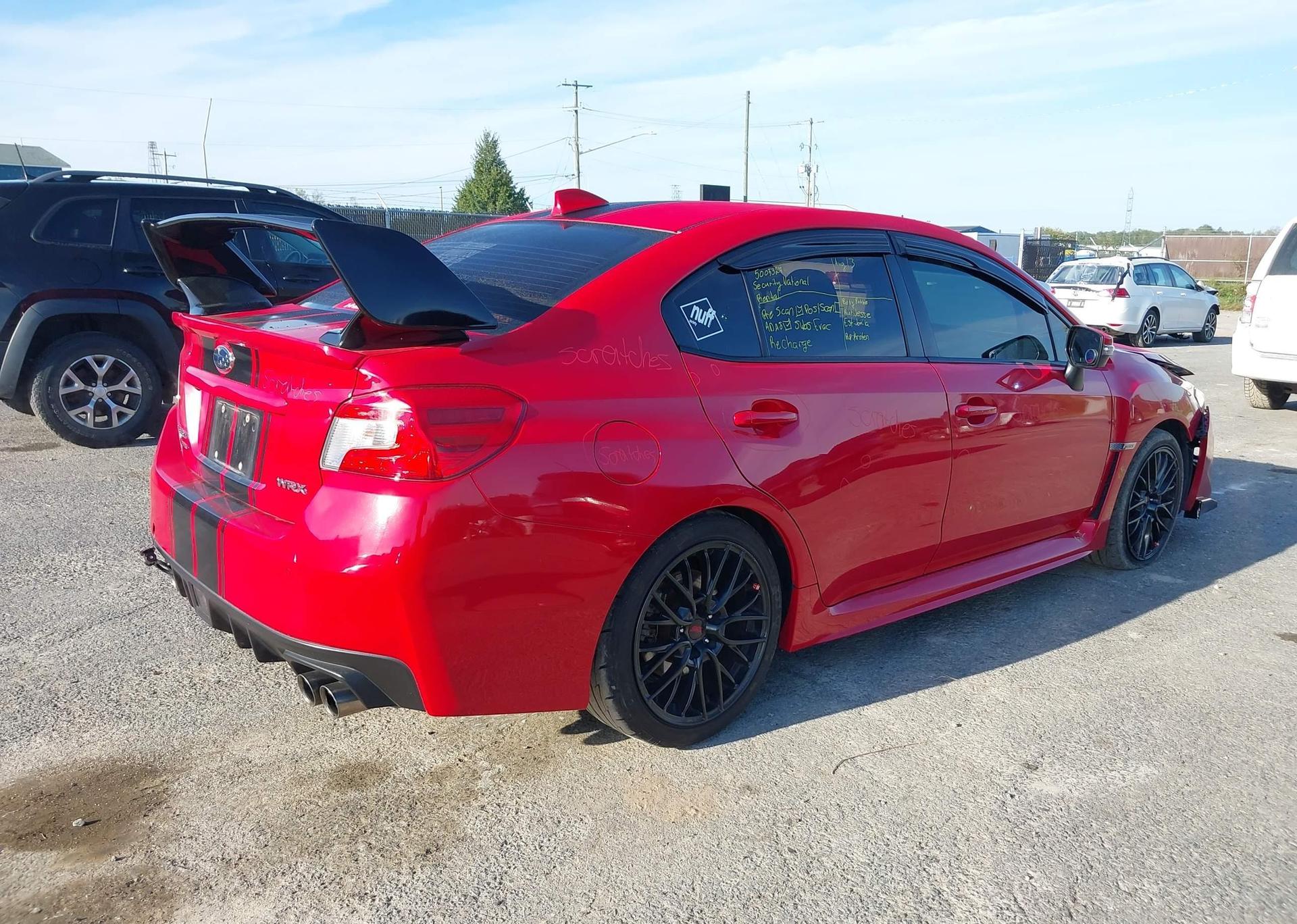 2018 SUBARU WRX SPORT-TECH