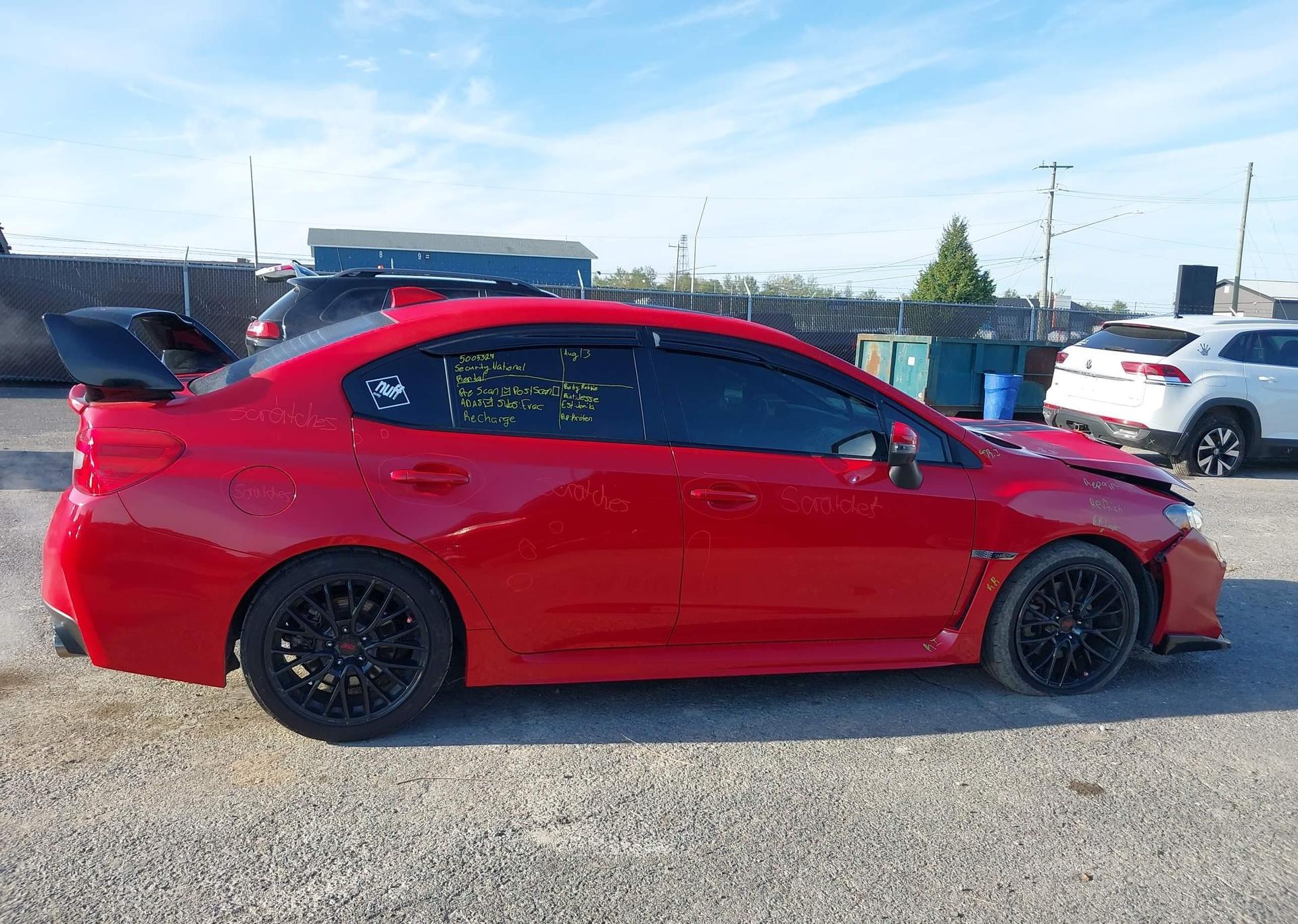2018 SUBARU WRX SPORT-TECH