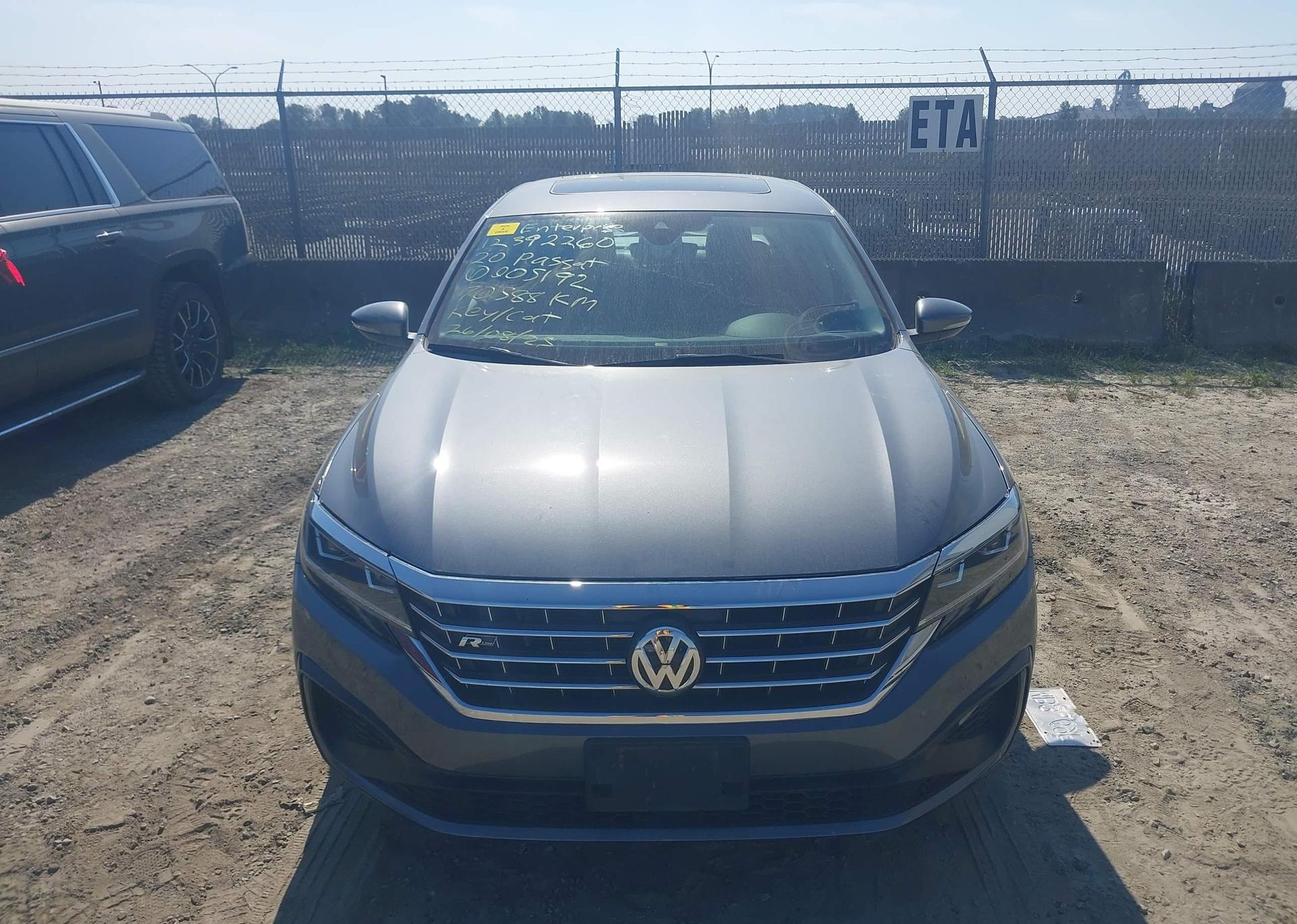 2020 VOLKSWAGEN PASSAT EXECLINE W