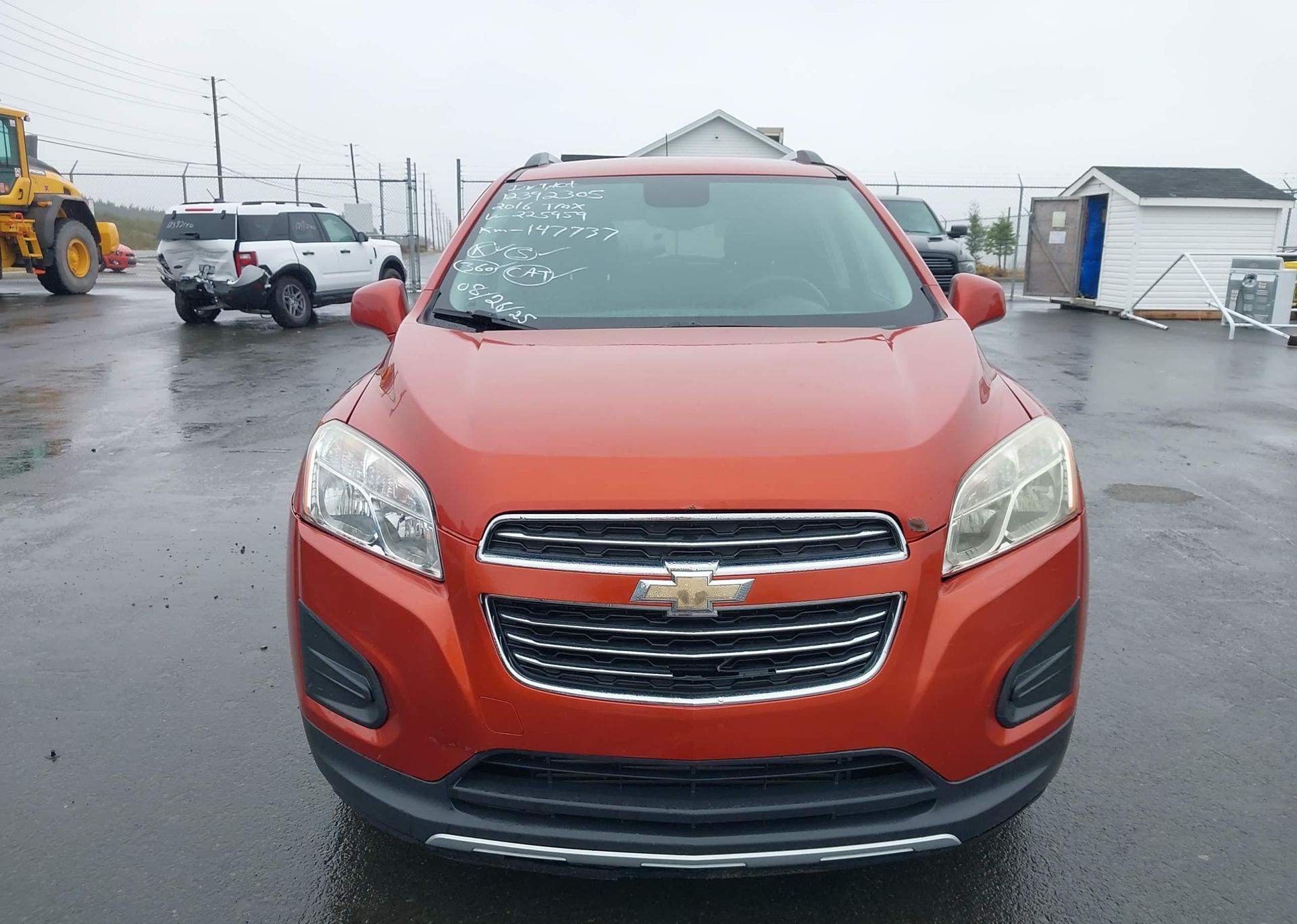 2016 CHEVROLET trax lt