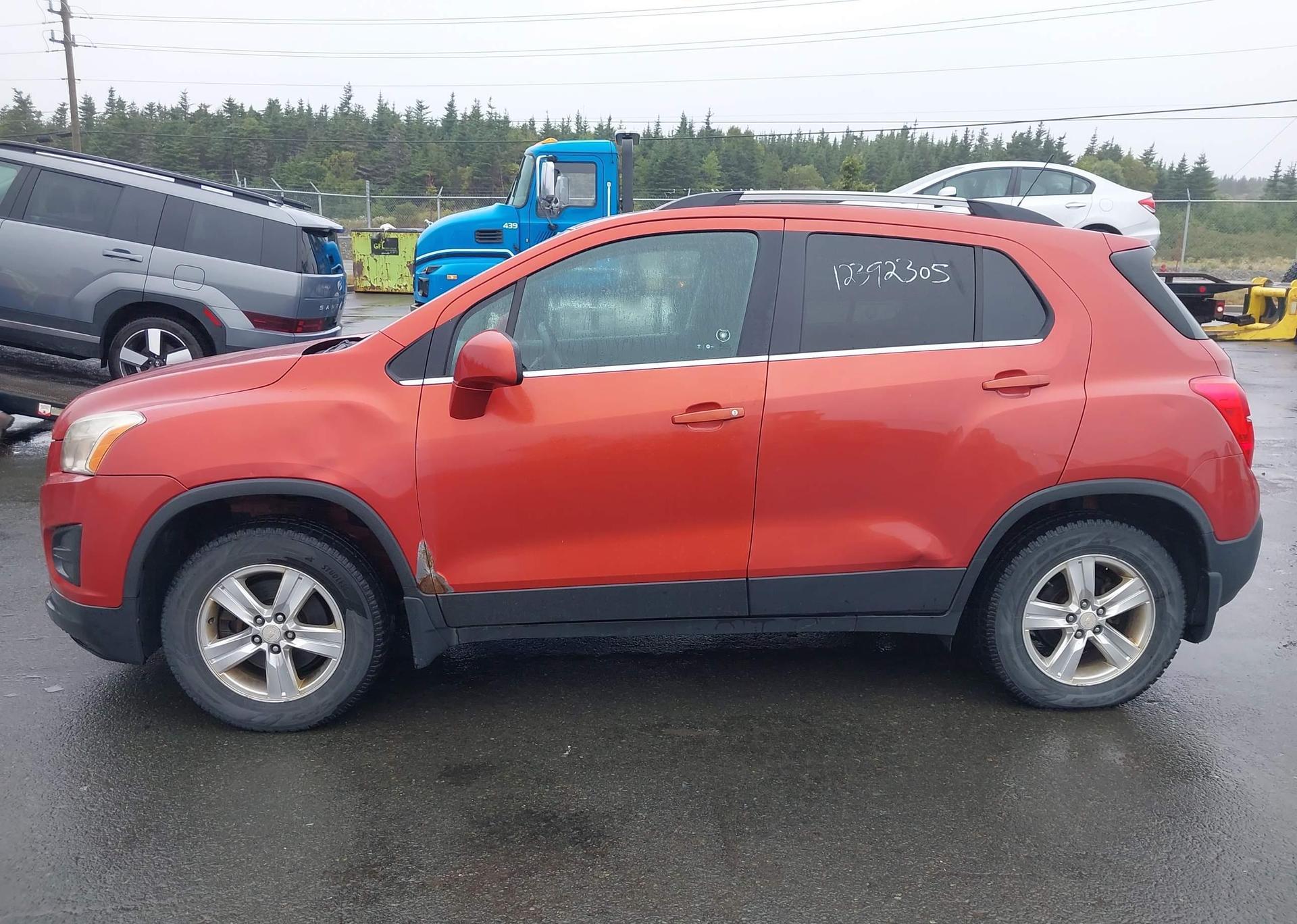 2016 CHEVROLET trax lt