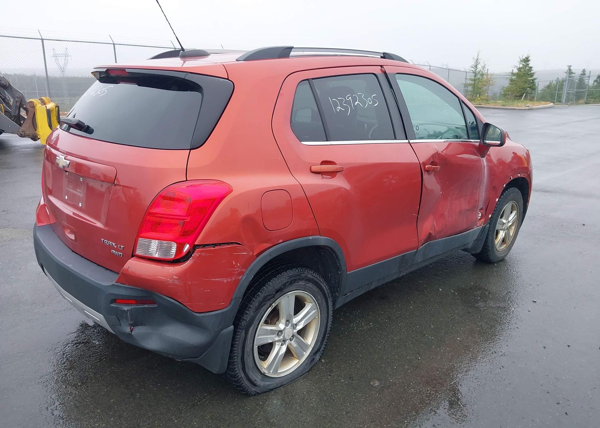2016 CHEVROLET trax lt