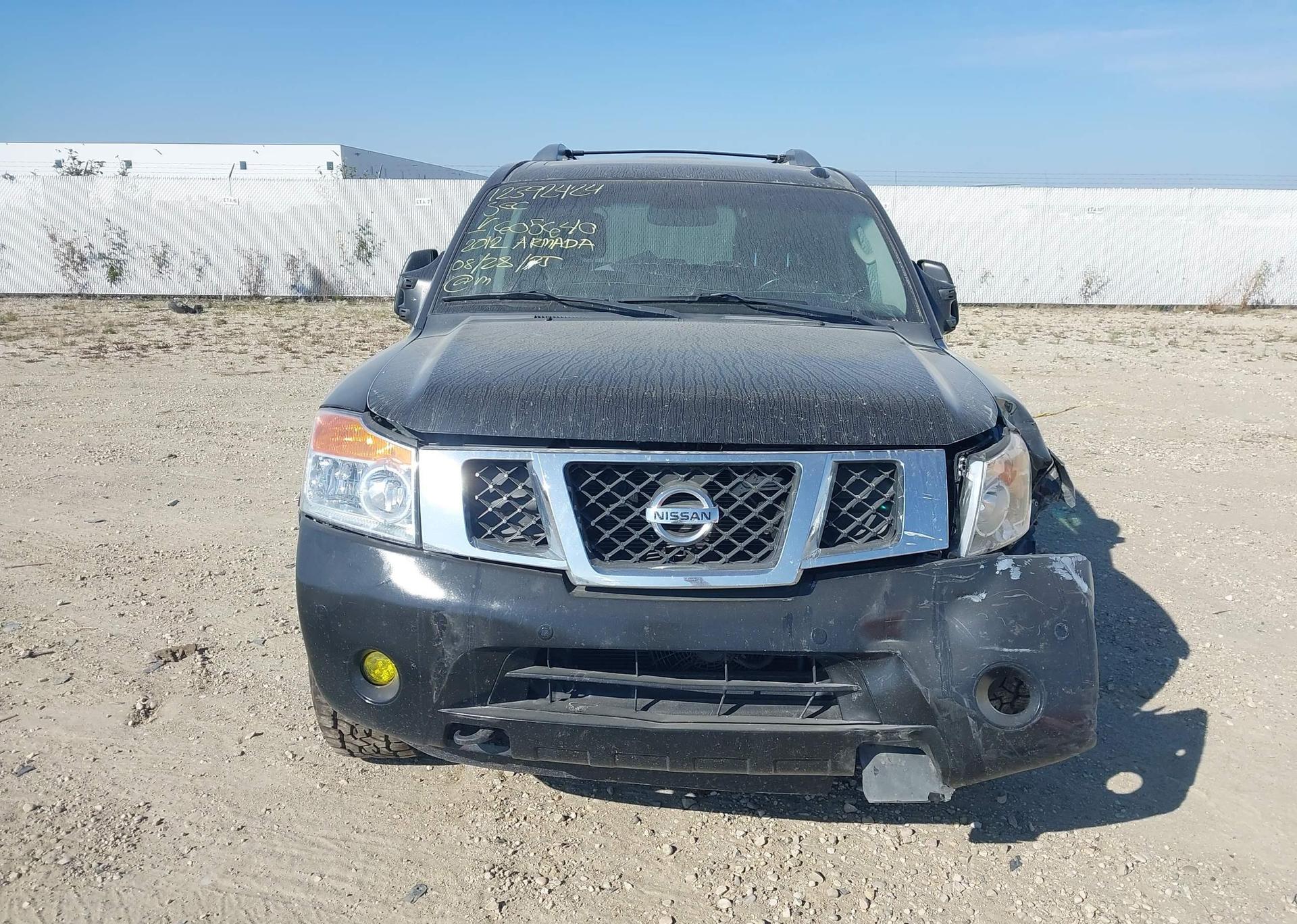 2012 NISSAN ARMADA PLATINUM EDITION