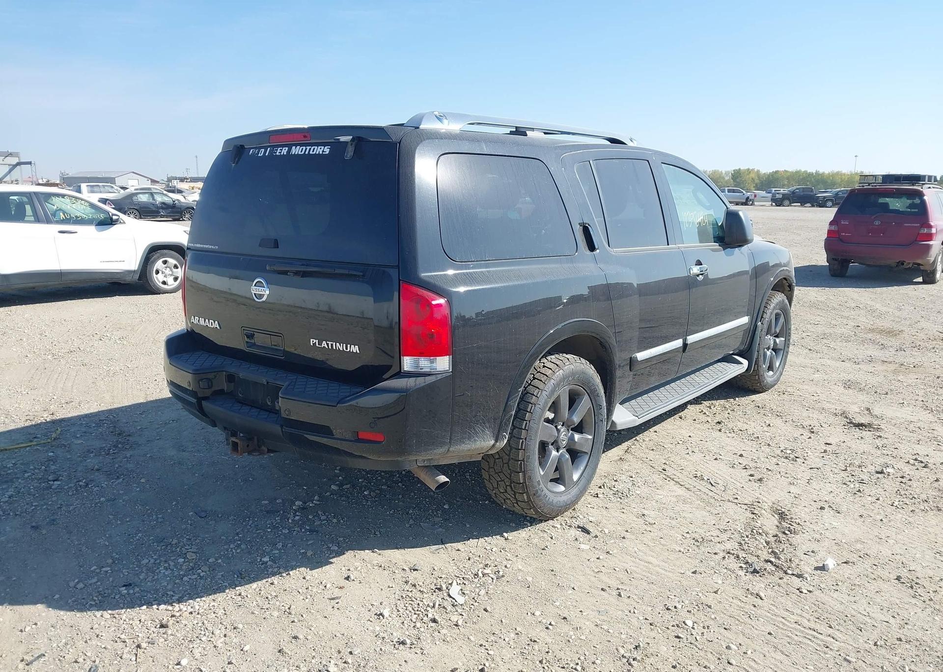 2012 NISSAN ARMADA PLATINUM EDITION