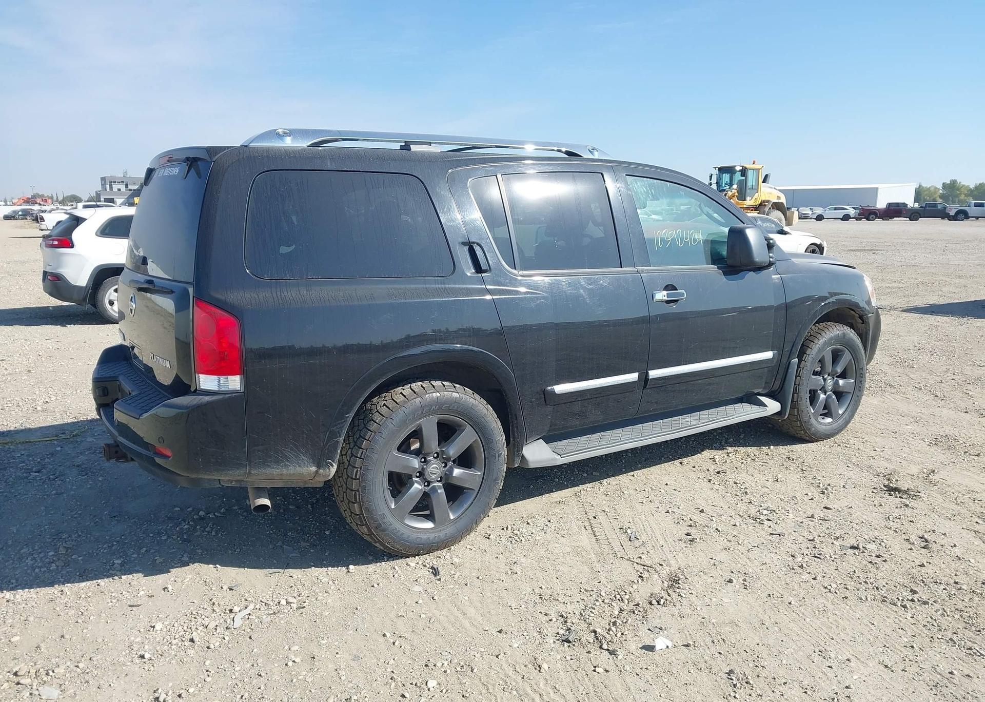 2012 NISSAN ARMADA PLATINUM EDITION