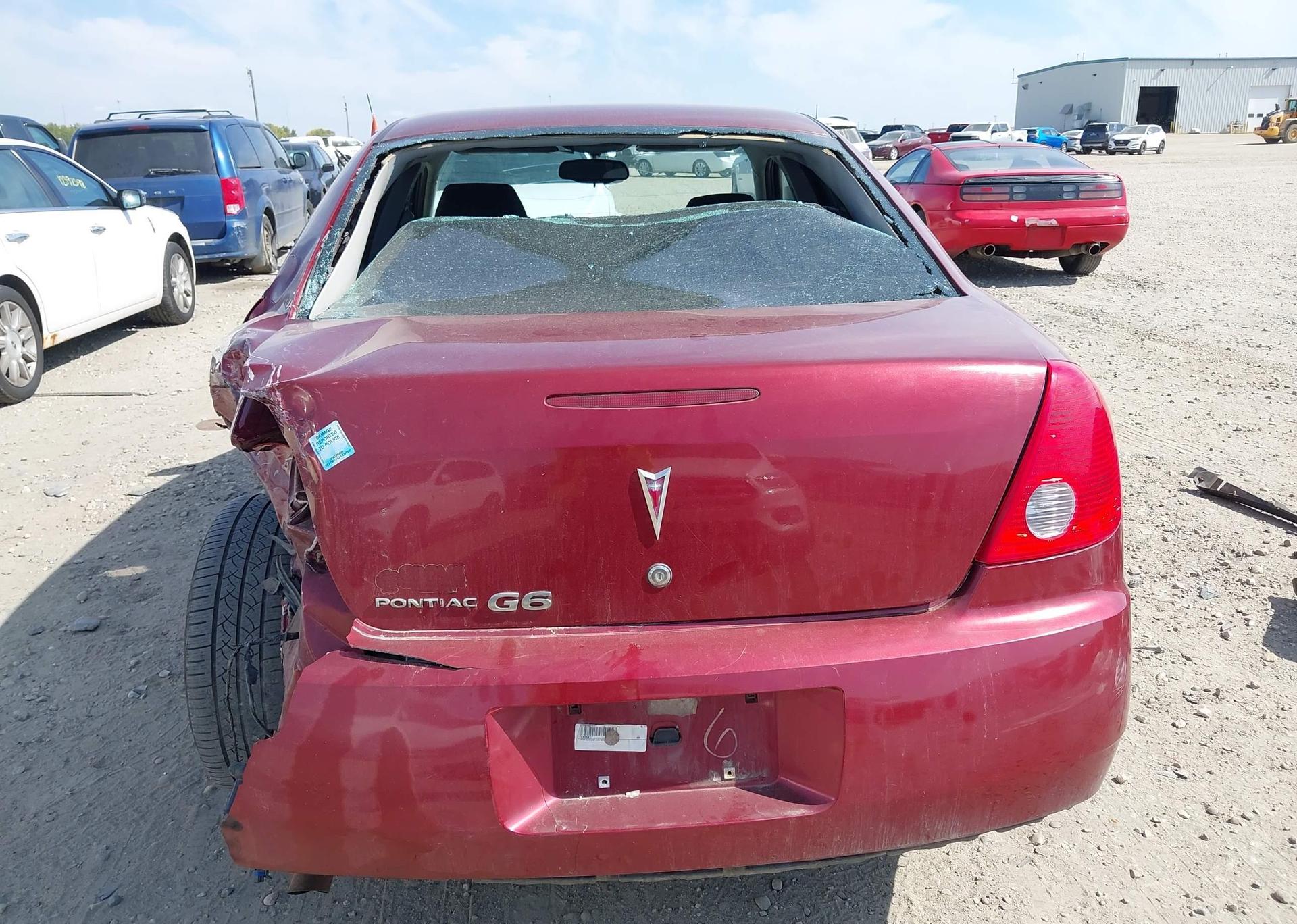 2008 PONTIAC G6 SE
