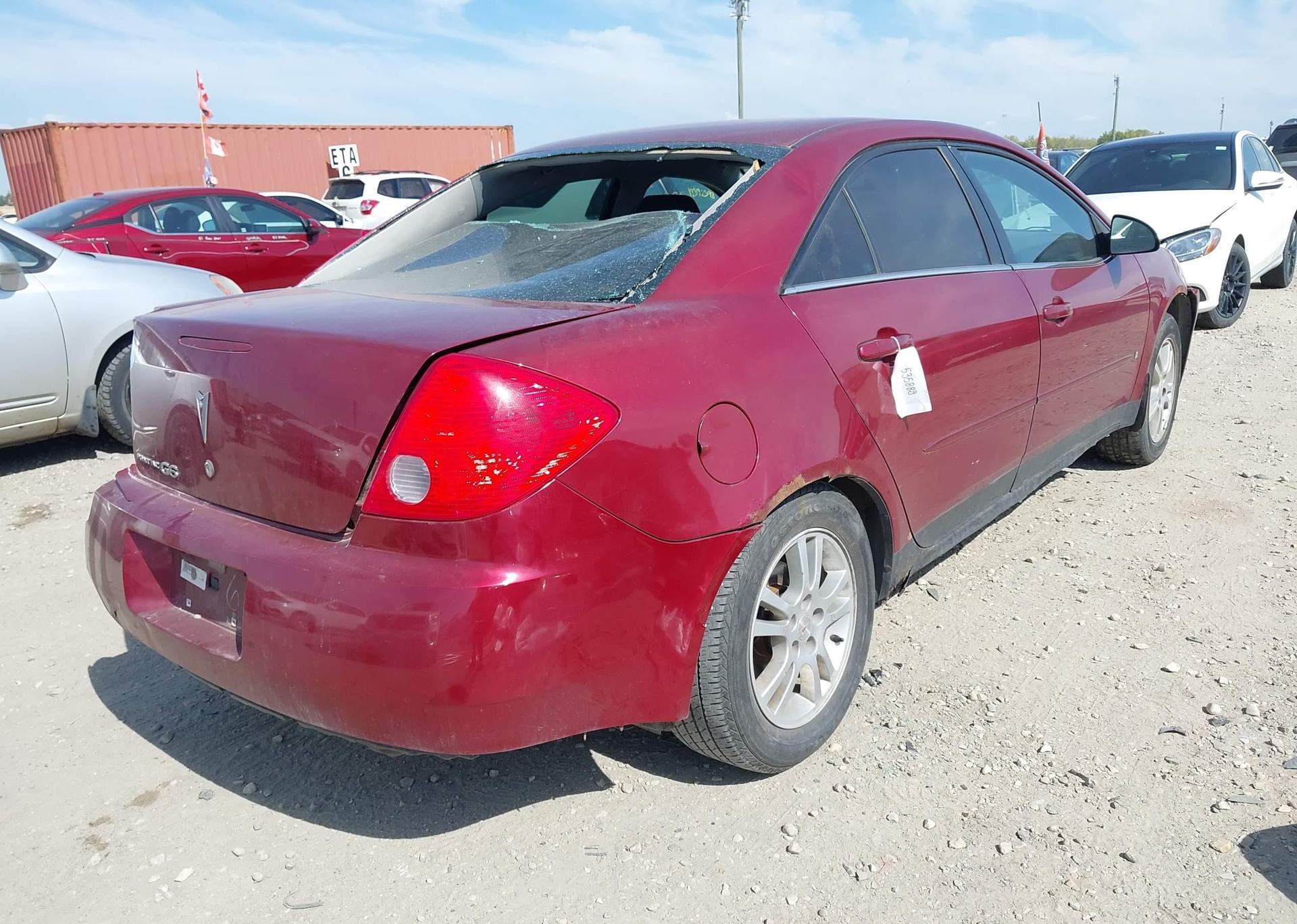 2008 PONTIAC G6 SE