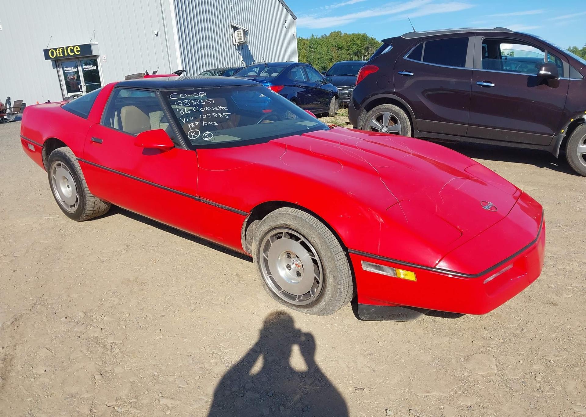 1986 CHEVROLET CORVETTE