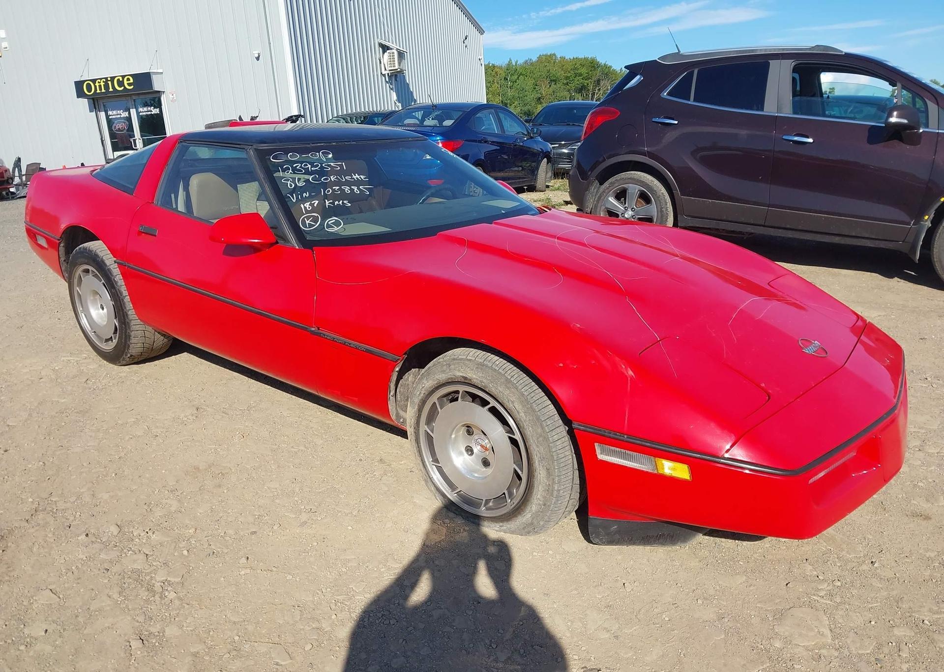 1986 CHEVROLET CORVETTE