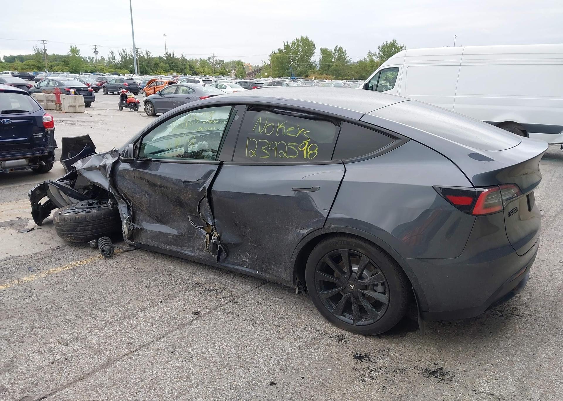2021 TESLA MODEL Y STANDARD RANGE REAR-WHEEL DRIVE