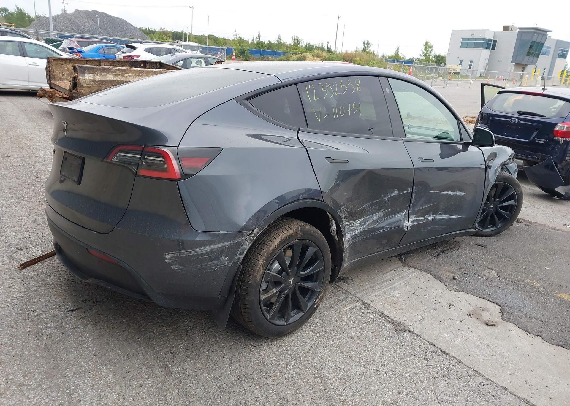 2021 TESLA MODEL Y STANDARD RANGE REAR-WHEEL DRIVE