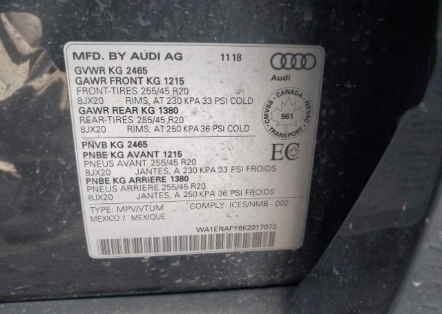 2019 AUDI Q5 45 PROGRESSIV