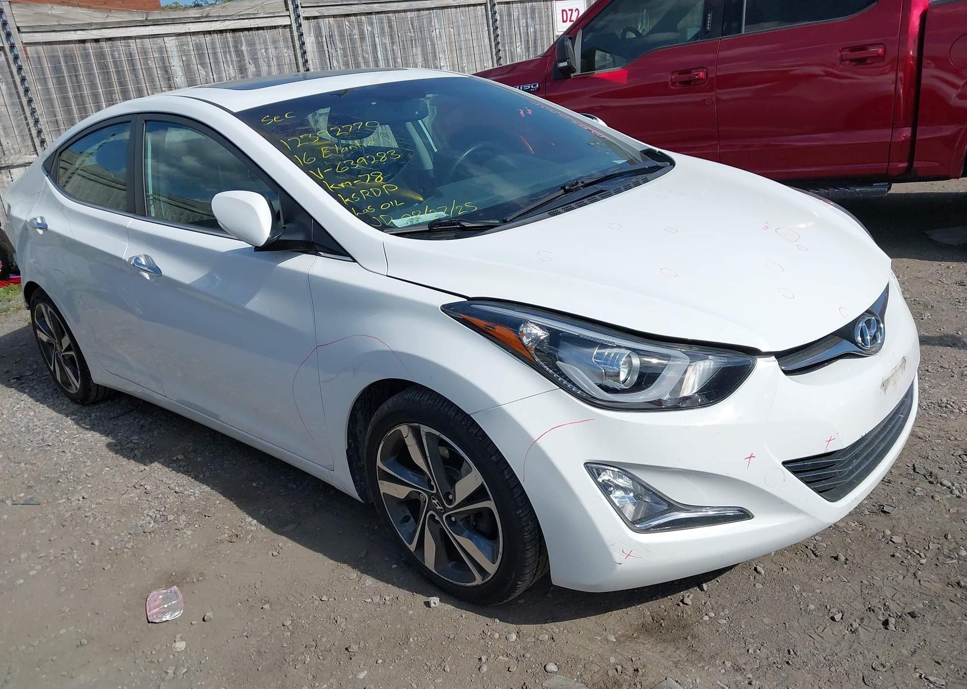 2016 HYUNDAI ELANTRA LIMITED
