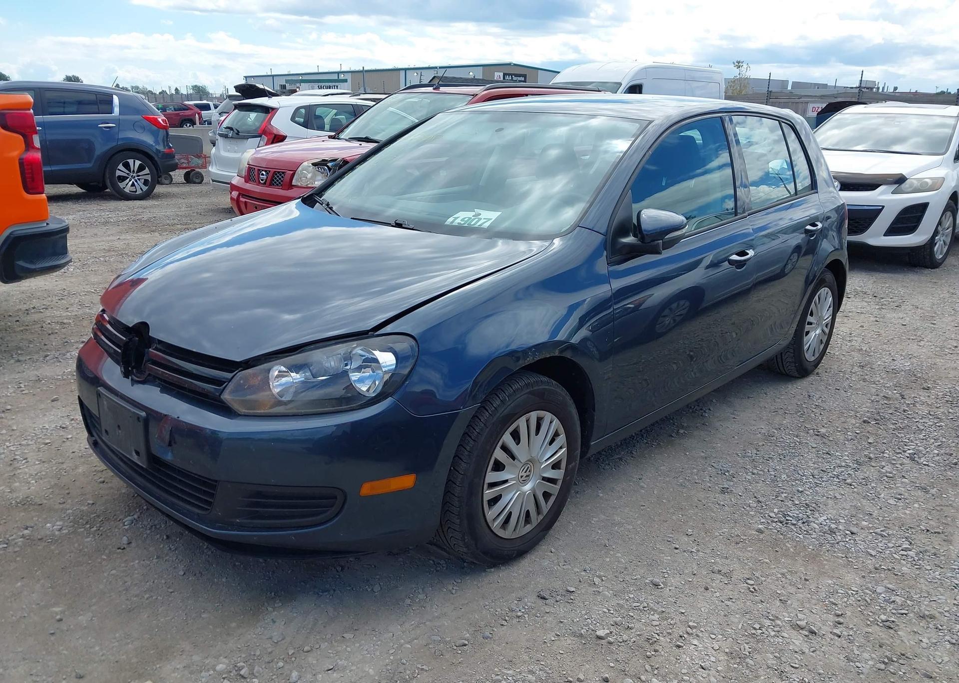 2012 VOLKSWAGEN GOLF 2.5L COMFORTLINE