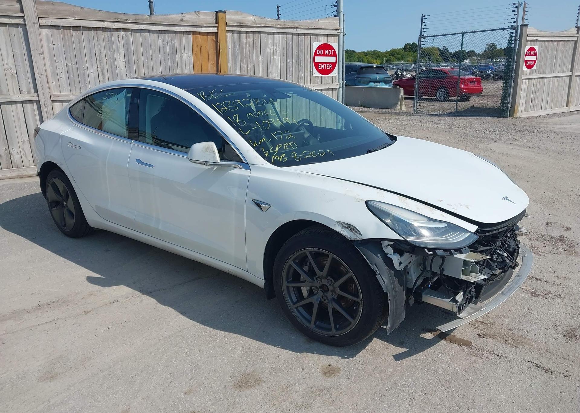 2018 TESLA MODEL 3 LONG RANGE