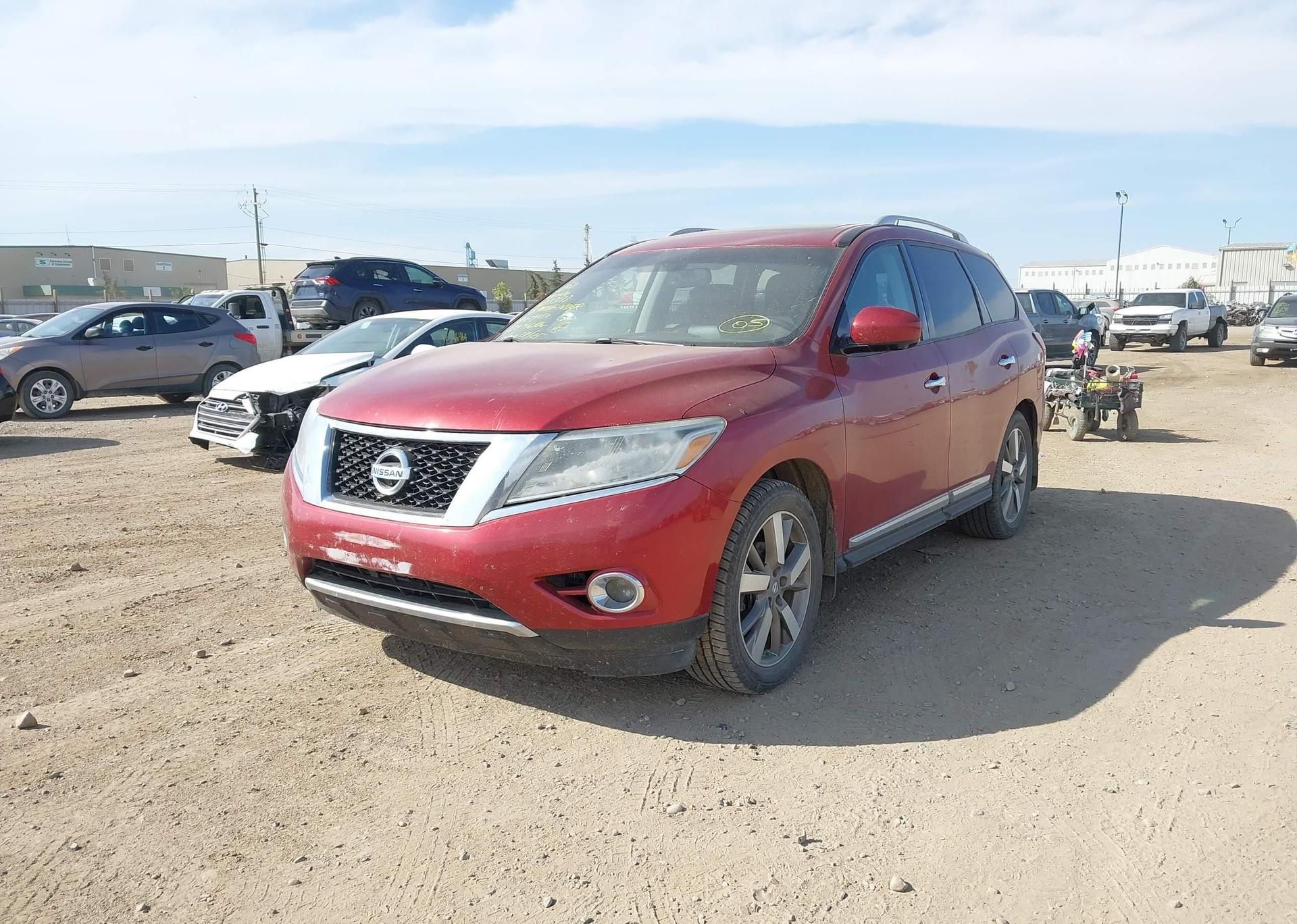 2015 NISSAN PATHFINDER PLATINUM