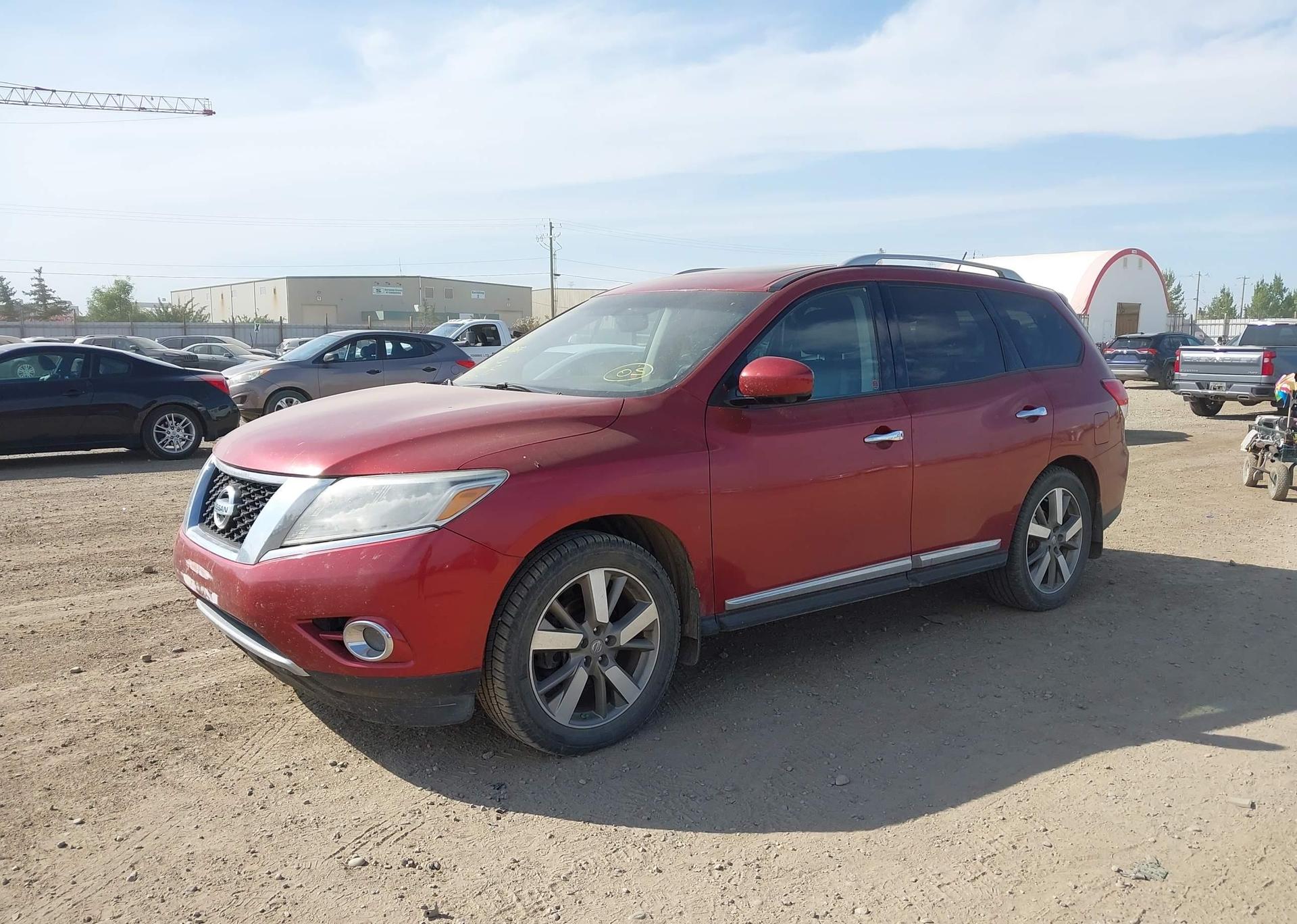 2015 NISSAN PATHFINDER PLATINUM