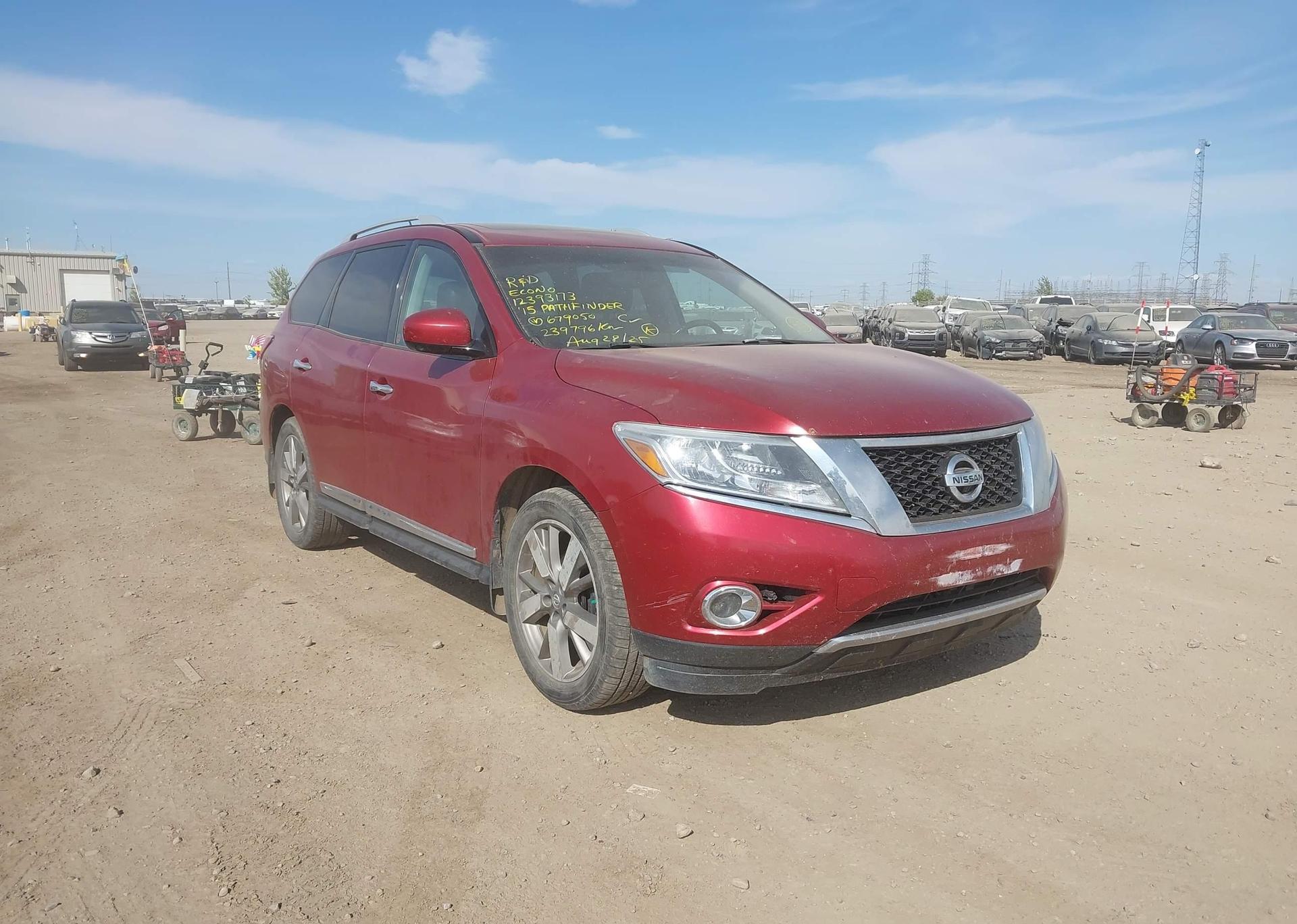 2015 NISSAN PATHFINDER PLATINUM