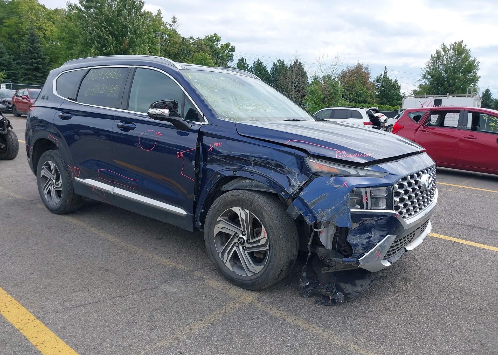 2022 HYUNDAI SANTA FE PREFERRED AWD WITH TREND PACKAGE