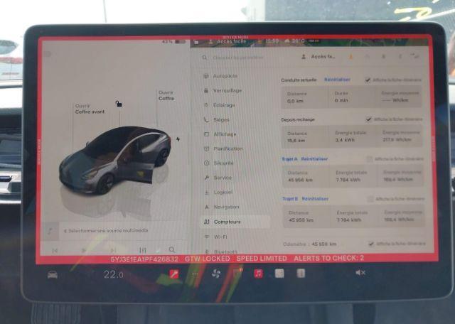 2023 TESLA MODEL 3 RWD