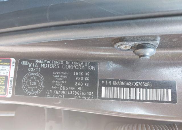 2013 KIA RIO EX