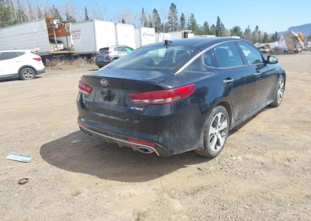 2016 KIA OPTIMA SX TURBO
