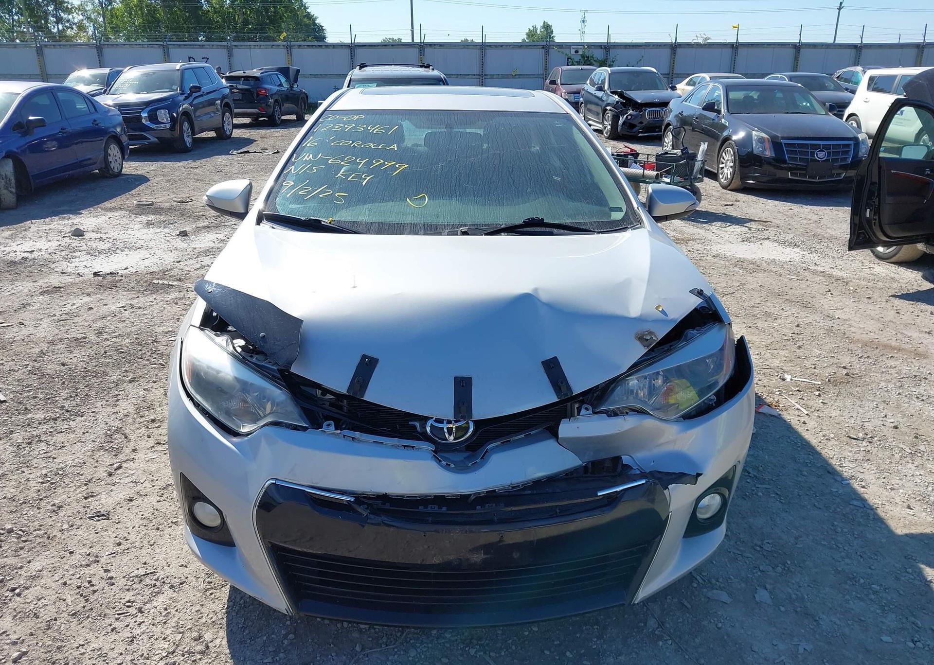 2016 TOYOTA COROLLA S