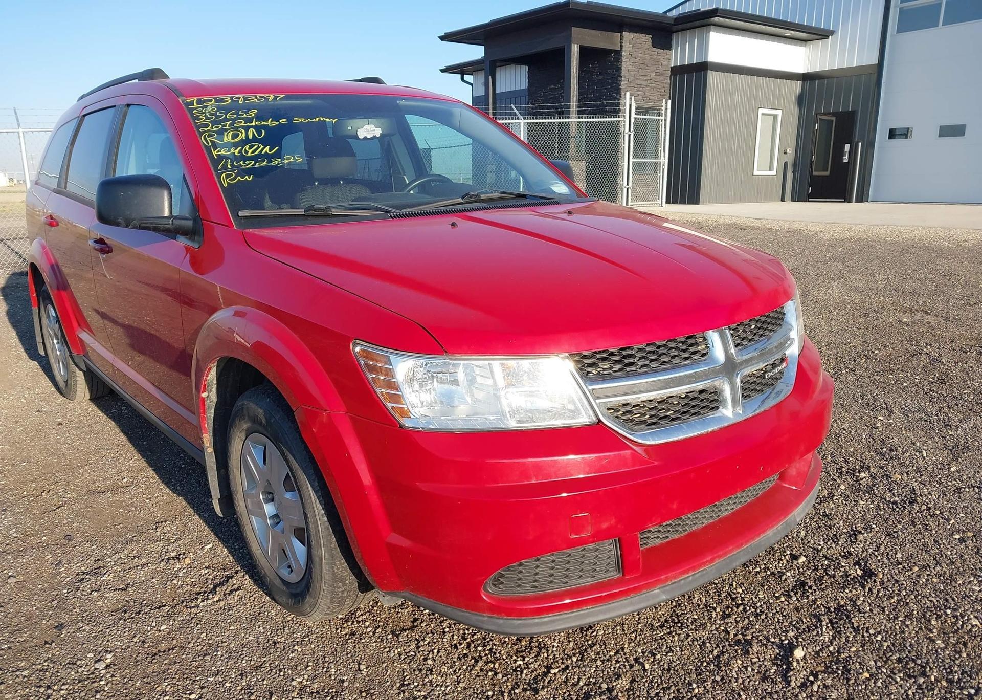 2012 DODGE JOURNEY CVP