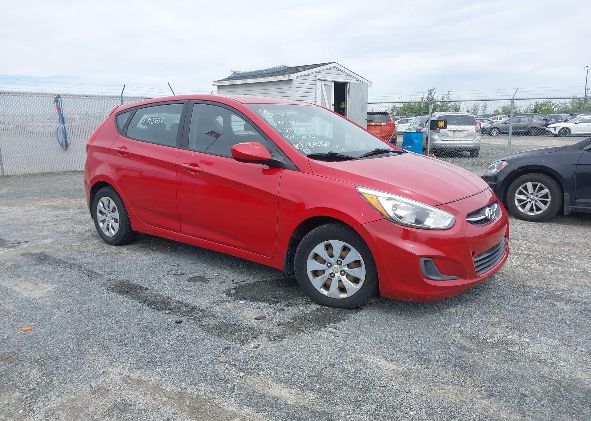2016 HYUNDAI ACCENT GL