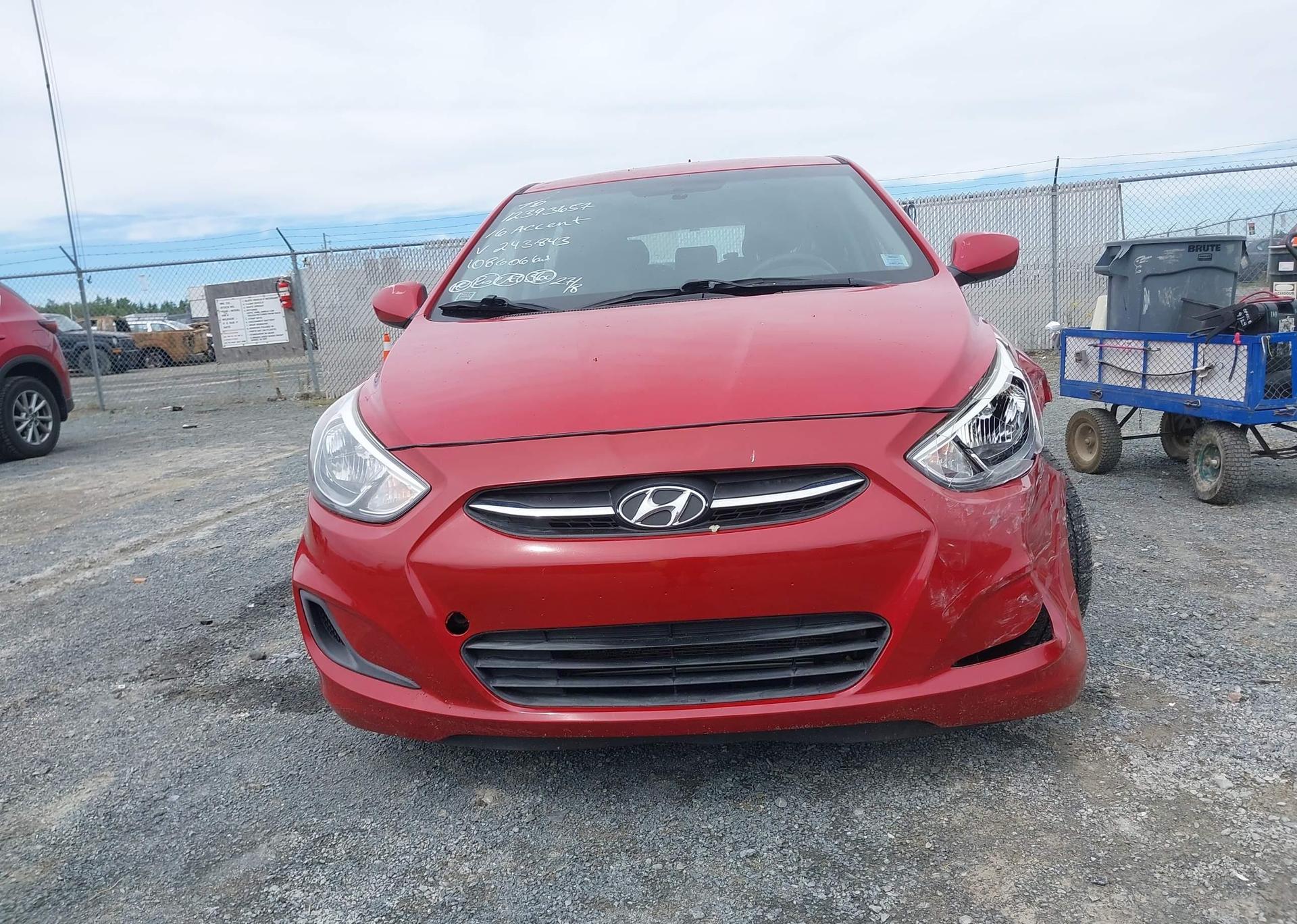 2016 HYUNDAI ACCENT GL