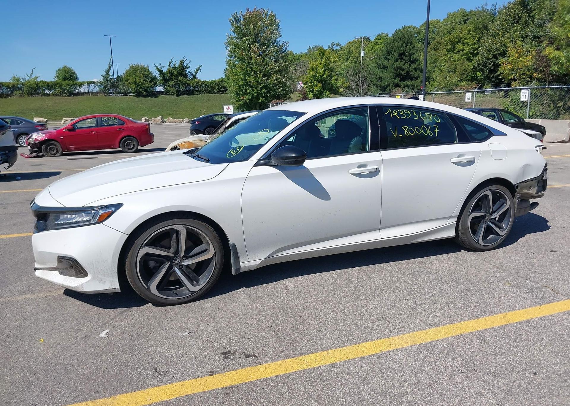 2021 HONDA ACCORD SE