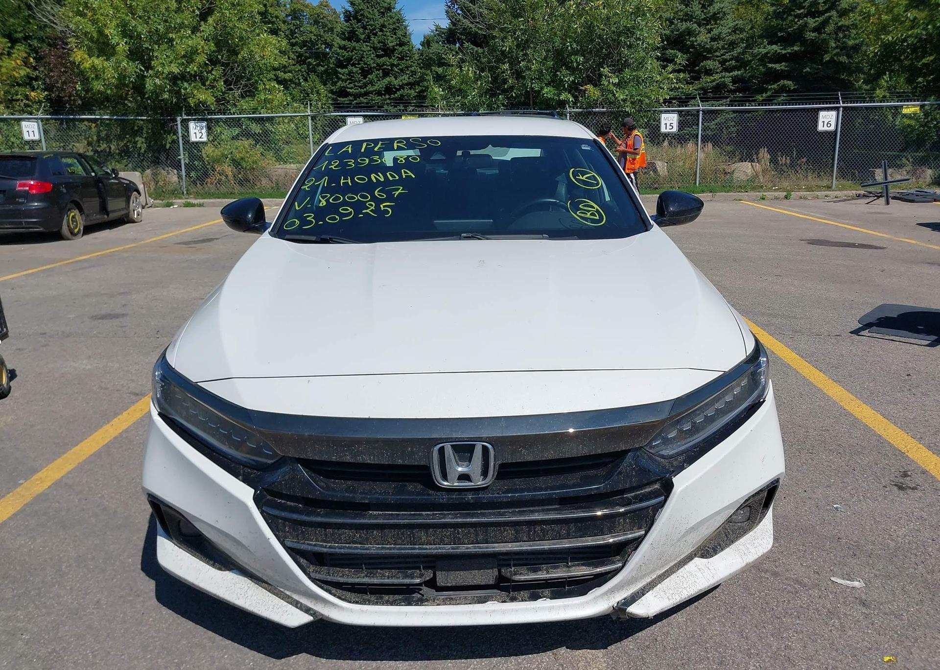 2021 HONDA ACCORD SE