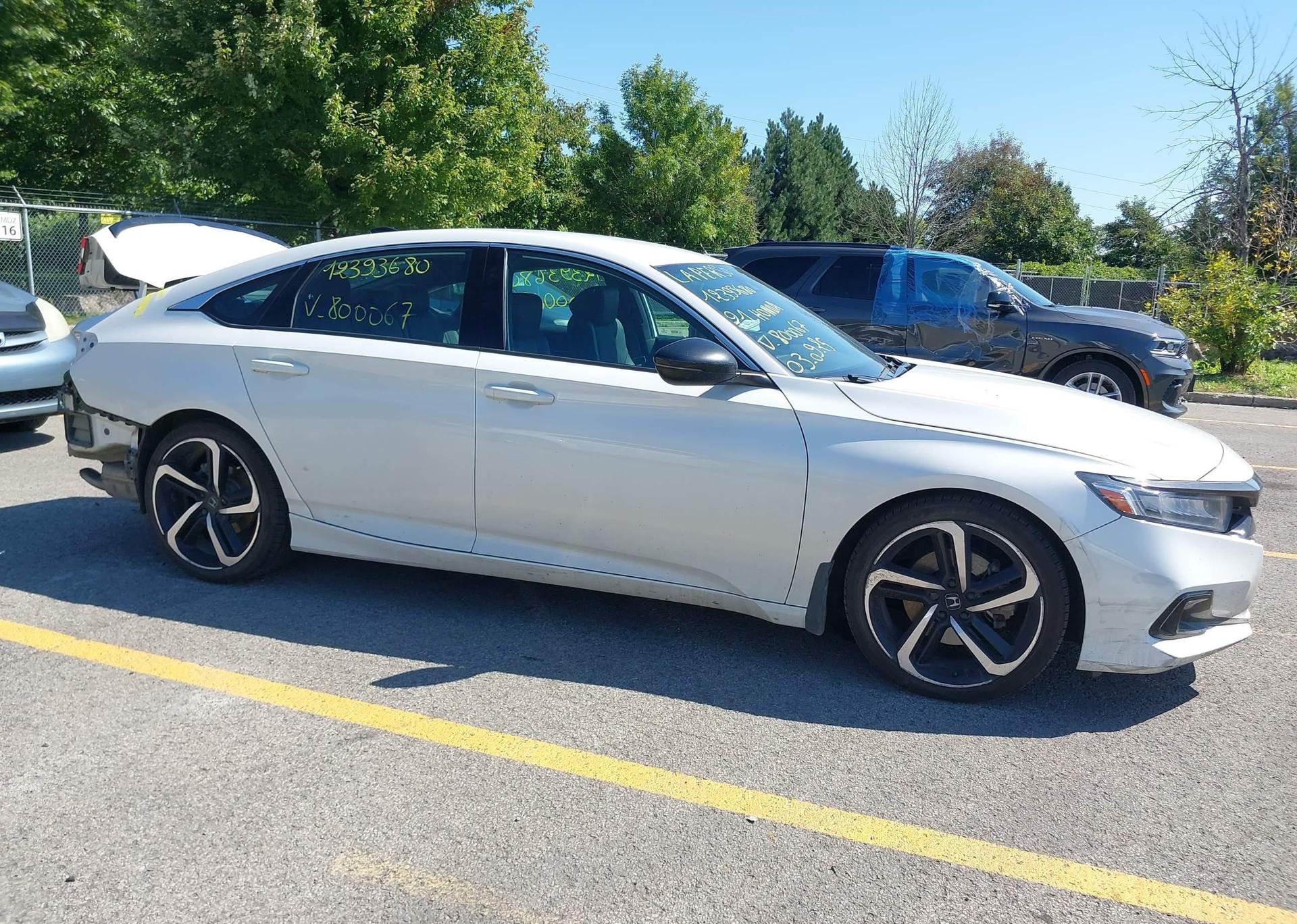 2021 HONDA ACCORD SE