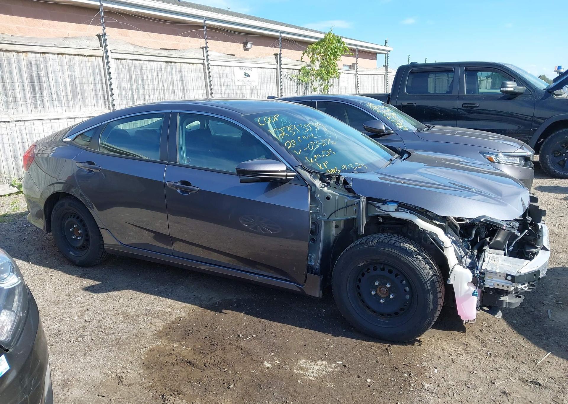 2020 HONDA CIVIC EX 4DR