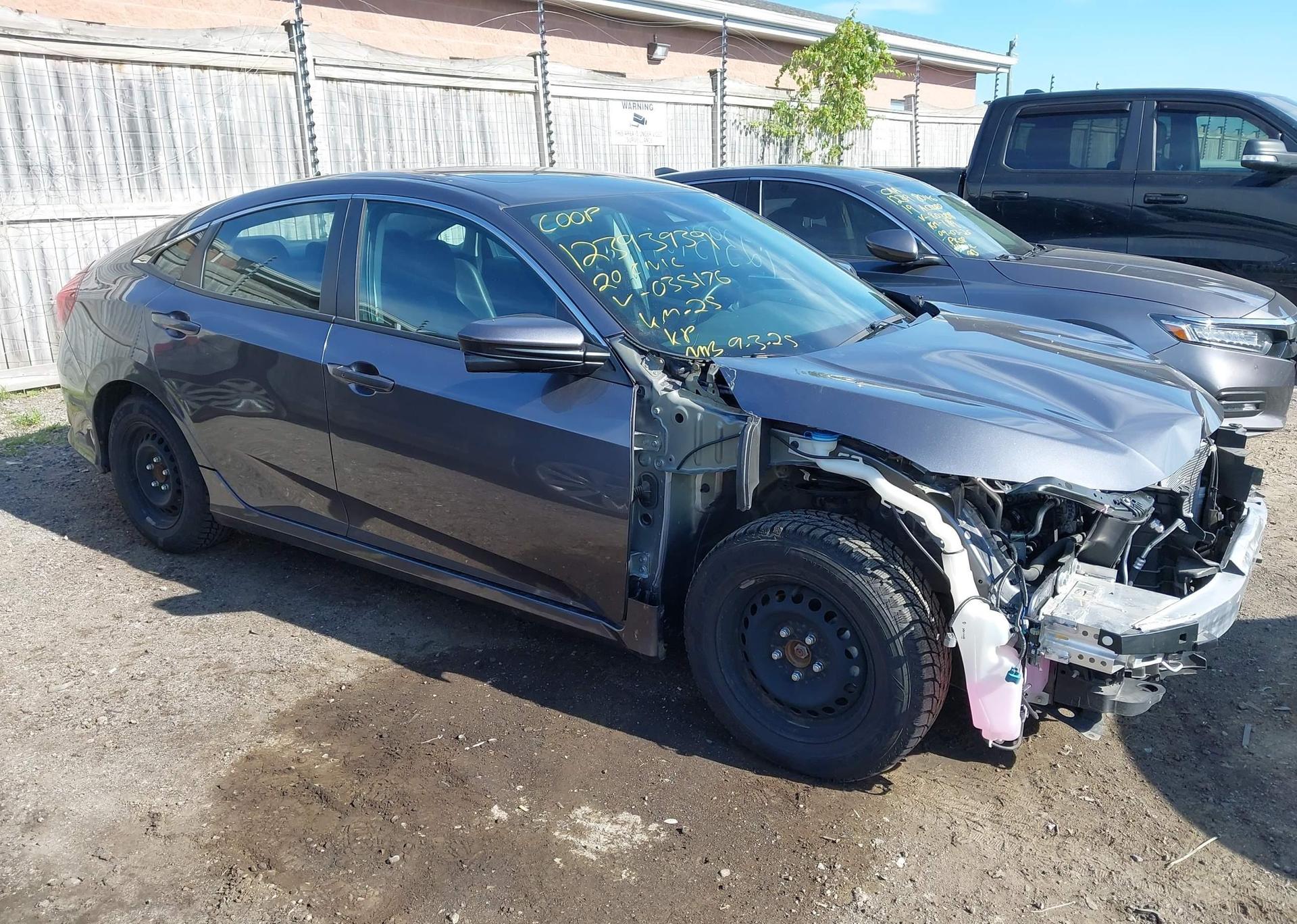 2020 HONDA CIVIC EX 4DR