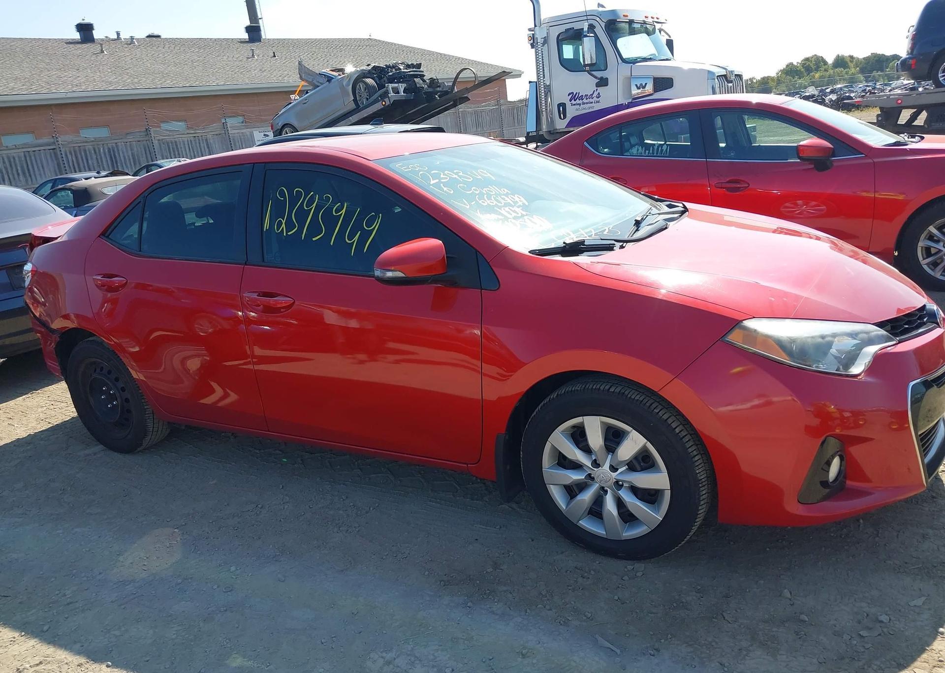 2016 TOYOTA COROLLA S