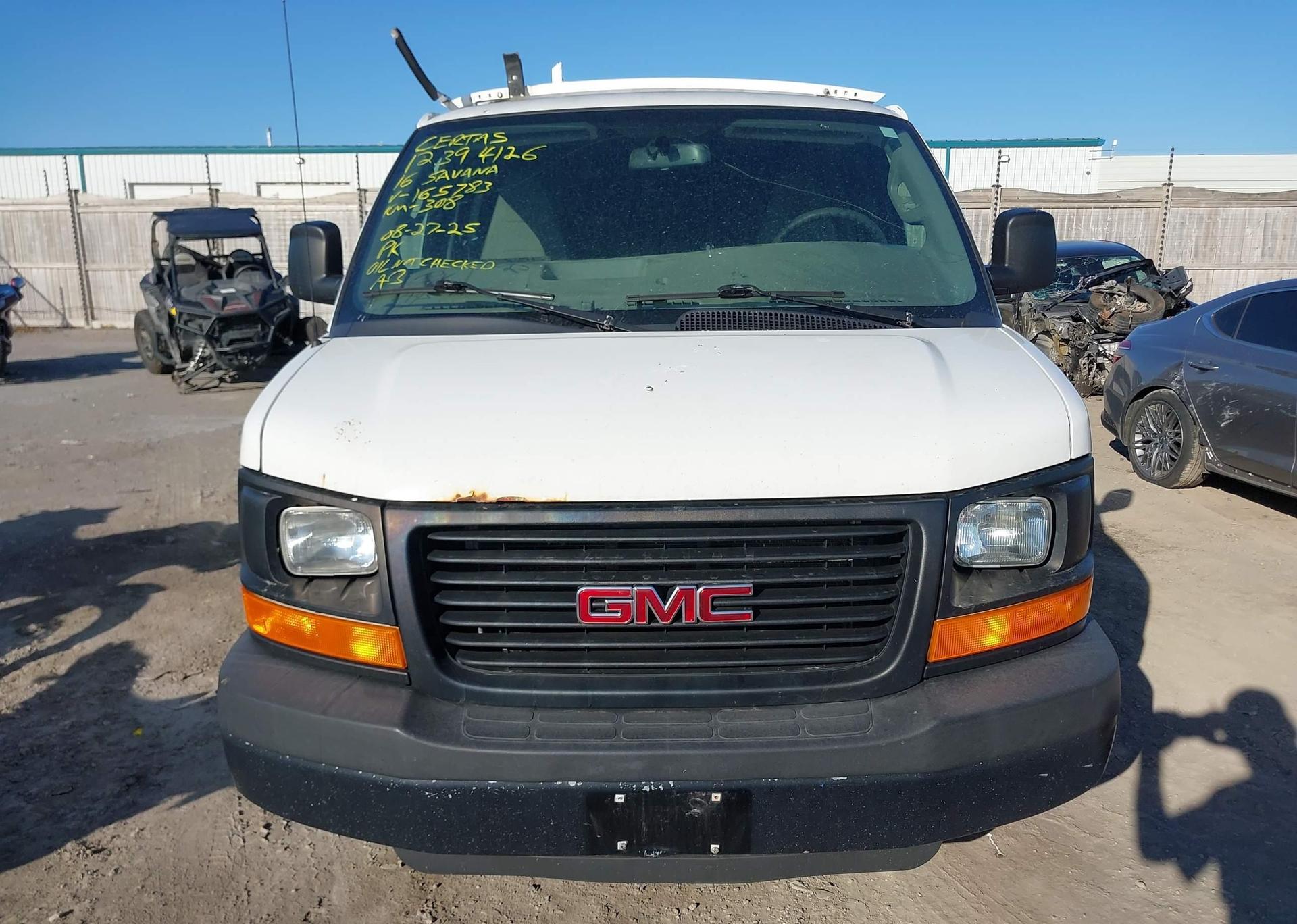2016 GMC SAVANA G2500