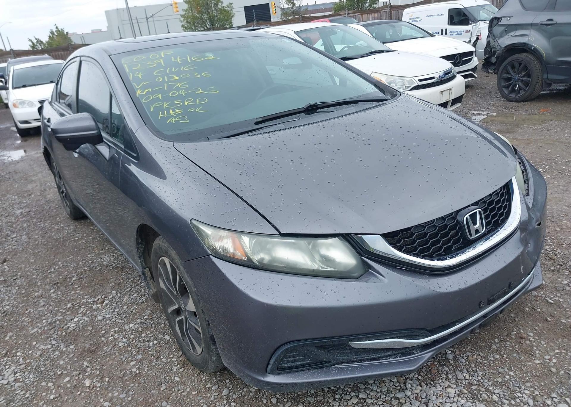 2014 HONDA CIVIC EX 4DR