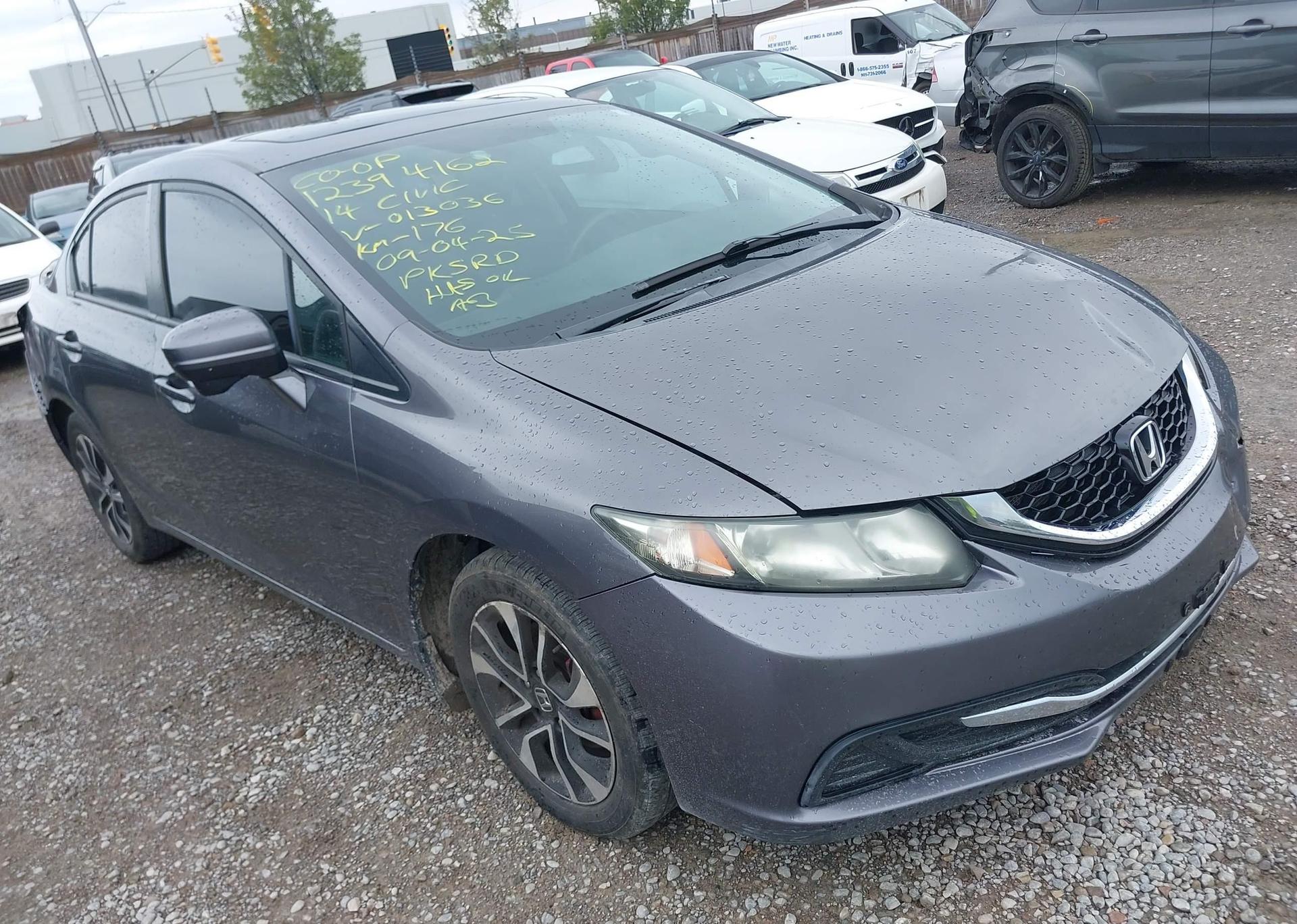 2014 HONDA CIVIC EX 4DR